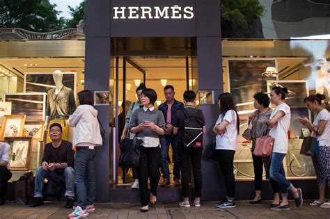 Hermes sales in China